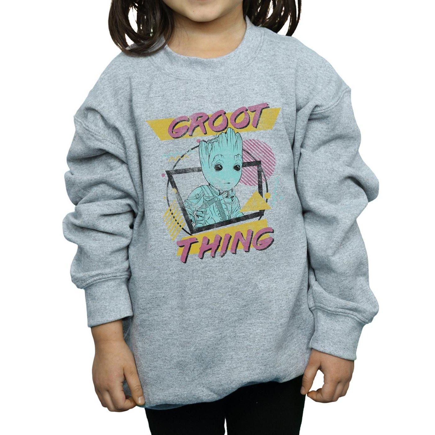 MARVEL  Guardians Of The Galaxy Vol. 2 Groot Thing Sweatshirt 