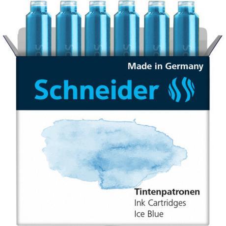 Schneider Schreibgeräte  Pastel cartuccia d'inchiostro 6 pz Originale Blu 