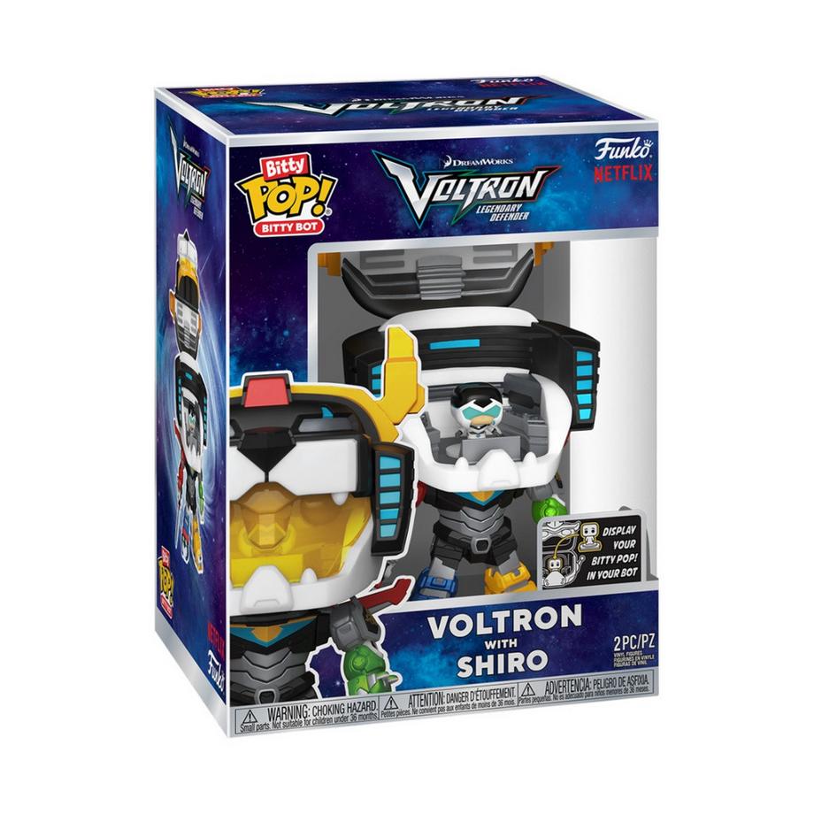 Funko Bitty POP! Bots Voltron: Voltron 4PK