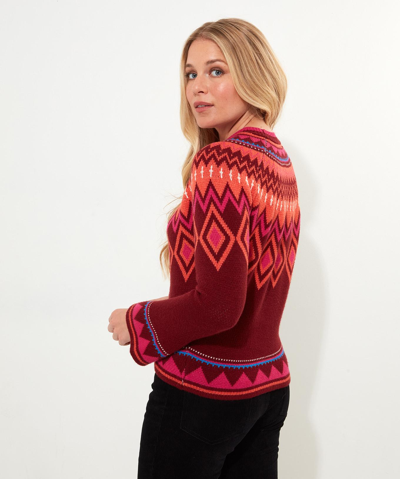 Joe Browns  Fair-Isle Pullover mit ausgestellten Ärmeln 