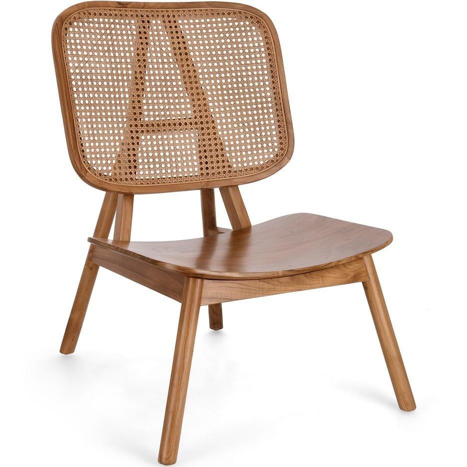 mutoni Fauteuil lounge Yves naturel  