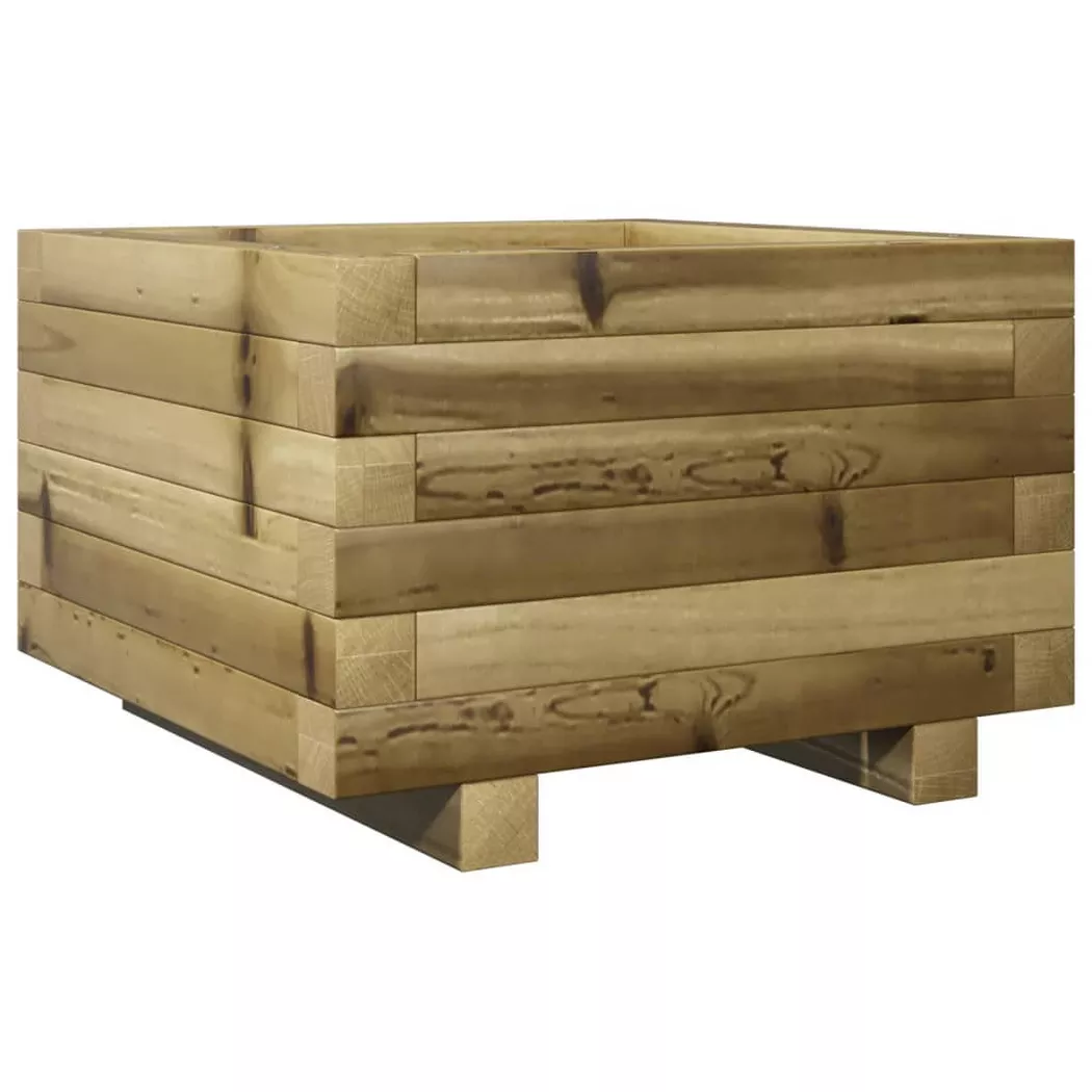 Jardinière 40x40x26,5 cm bois de pin imprégné