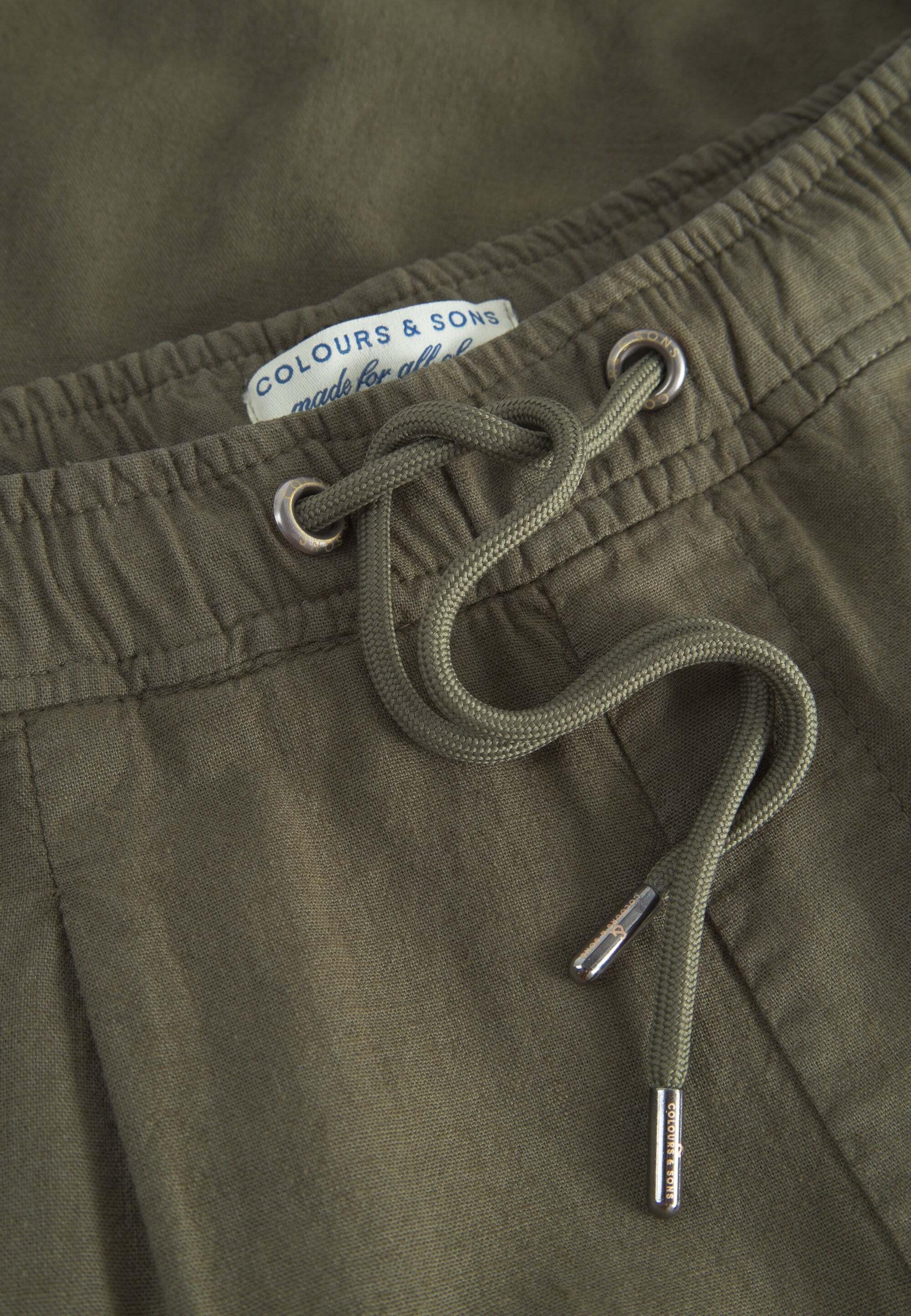 Colours & Sons  Leinenhose Cropped Linen 