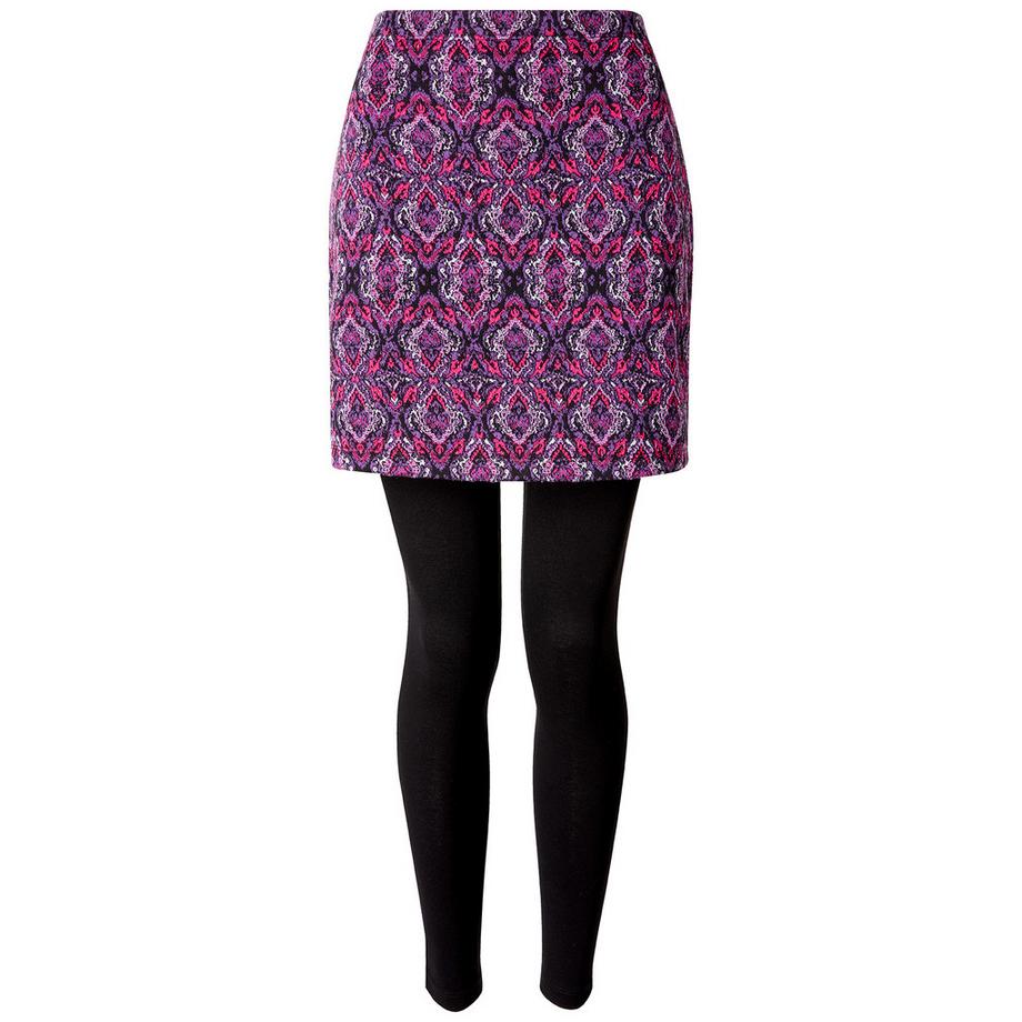 Joe Browns Jacquard Caleidoscopio Leggings con gonna integrata 2 in 1  