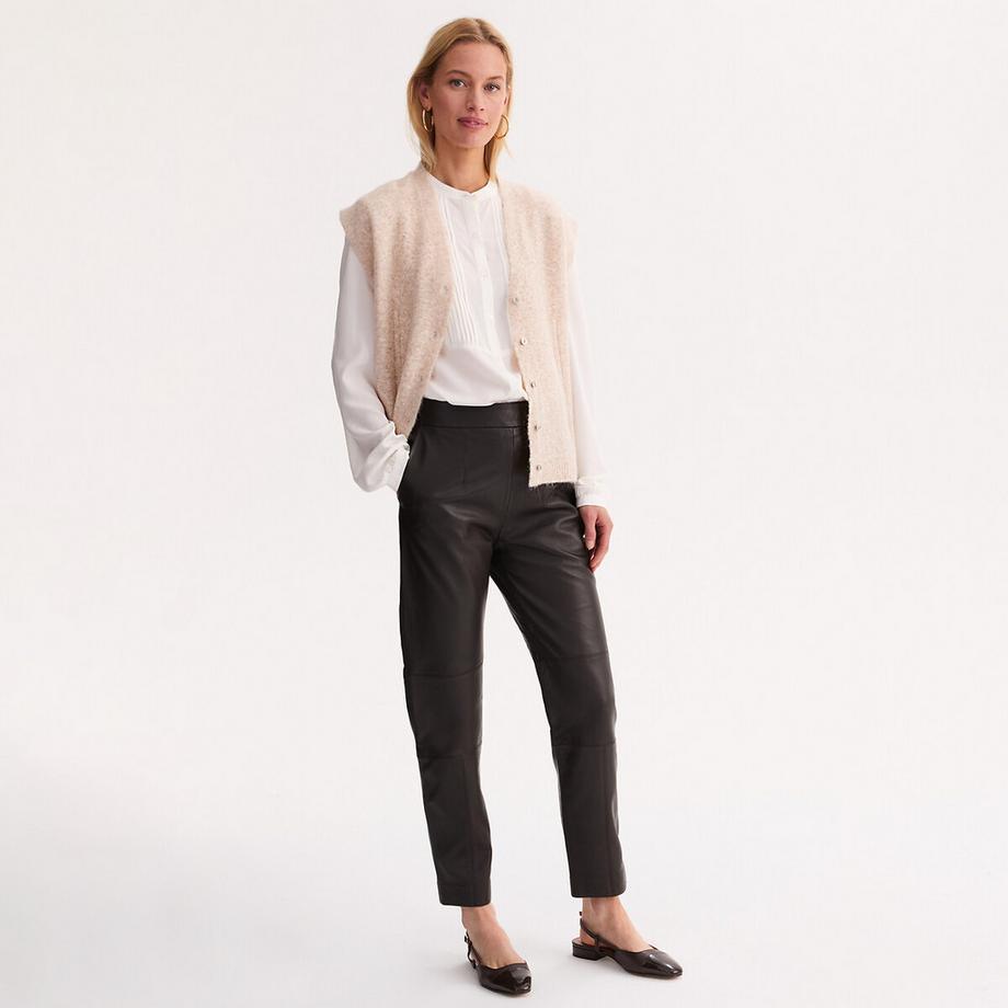 La Redoute Collections Gilet senza maniche in maglia melange  