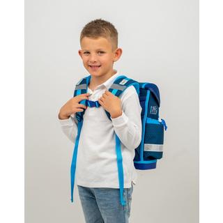 Belmil  CLASSY Schulrucksack-Set Racing Blue Neon 