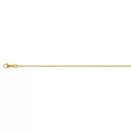 MUAU Schmuck  Bracelet Venezianer Gelbgold 750, 1.1mm, 19cm Gelbgold