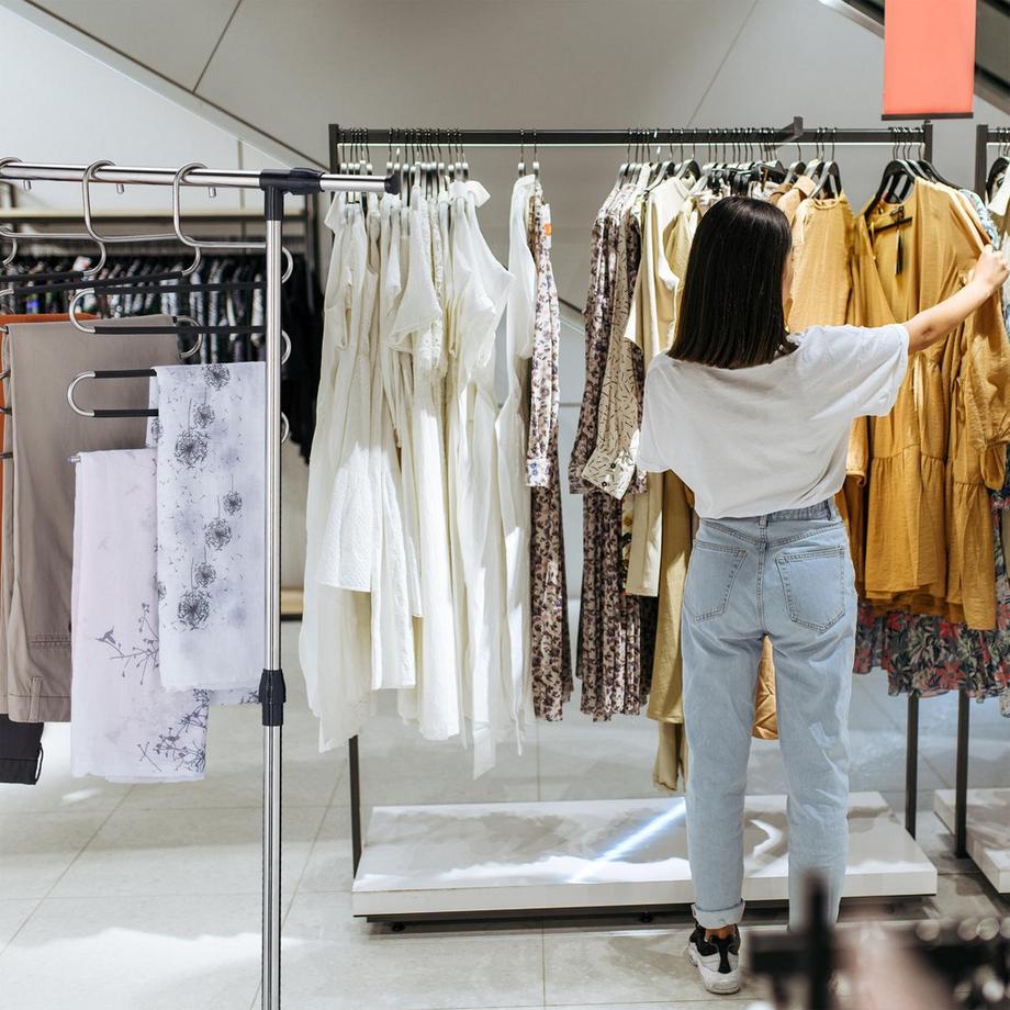 B2X Set di 4 grucce multiple per pantaloni  