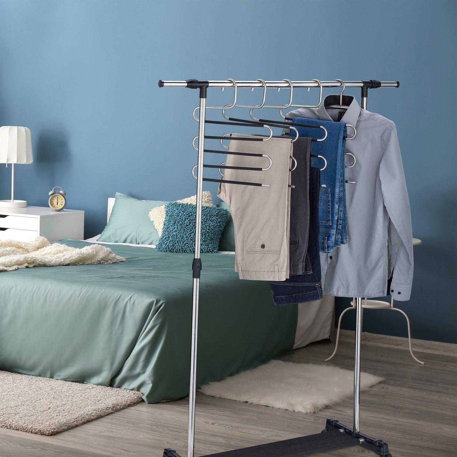 B2X Mehrere Hosenbügel im 4er-Set  