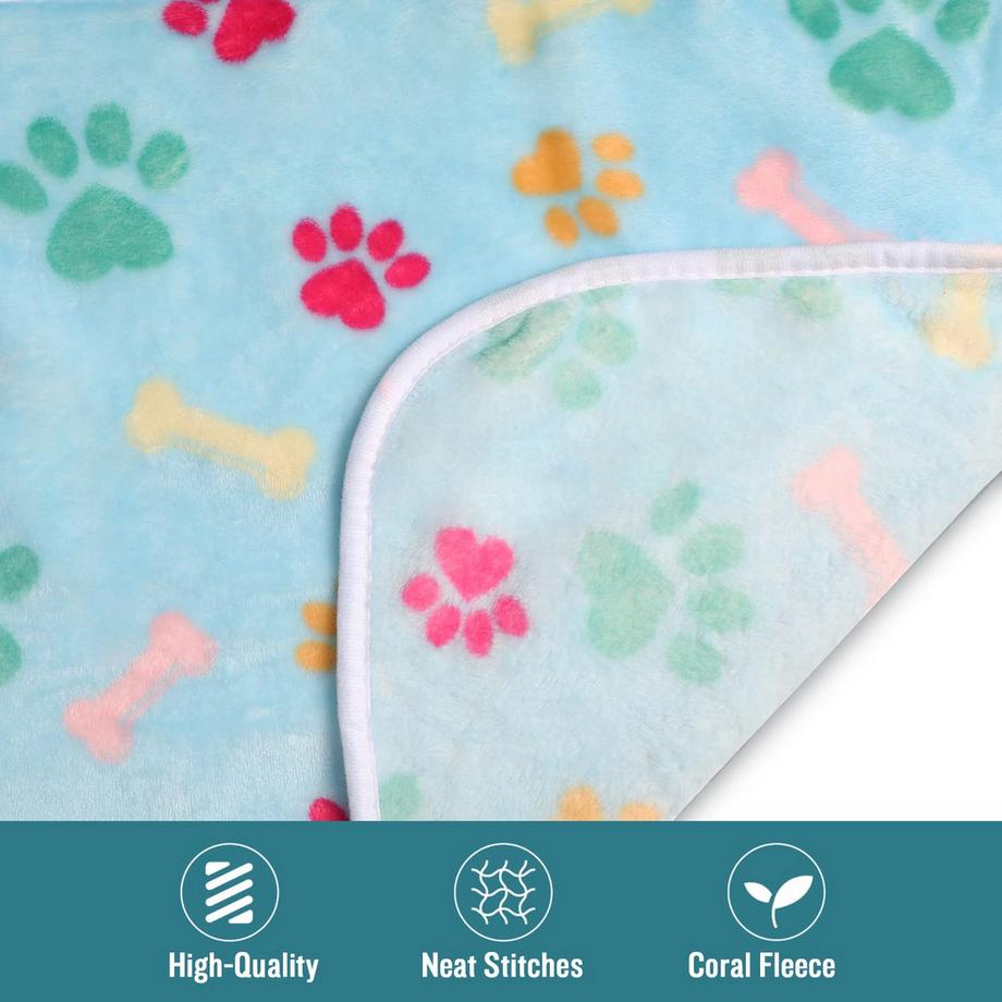 Alopini  Couverture pour chien, Couverture pour Chat, 1 x Paquet de 3 Couvertures 