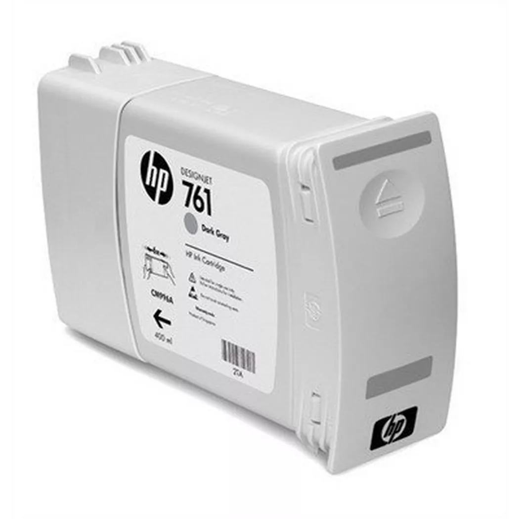 Hewlett-Packard – HP Tintenpatrone 761 dark grey CM996A DesignJet T7100 400ml, One Size