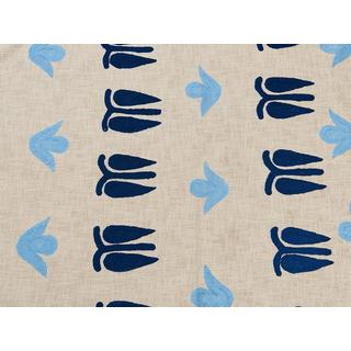 Beliani Retro BHIND Coperta in Cotone  