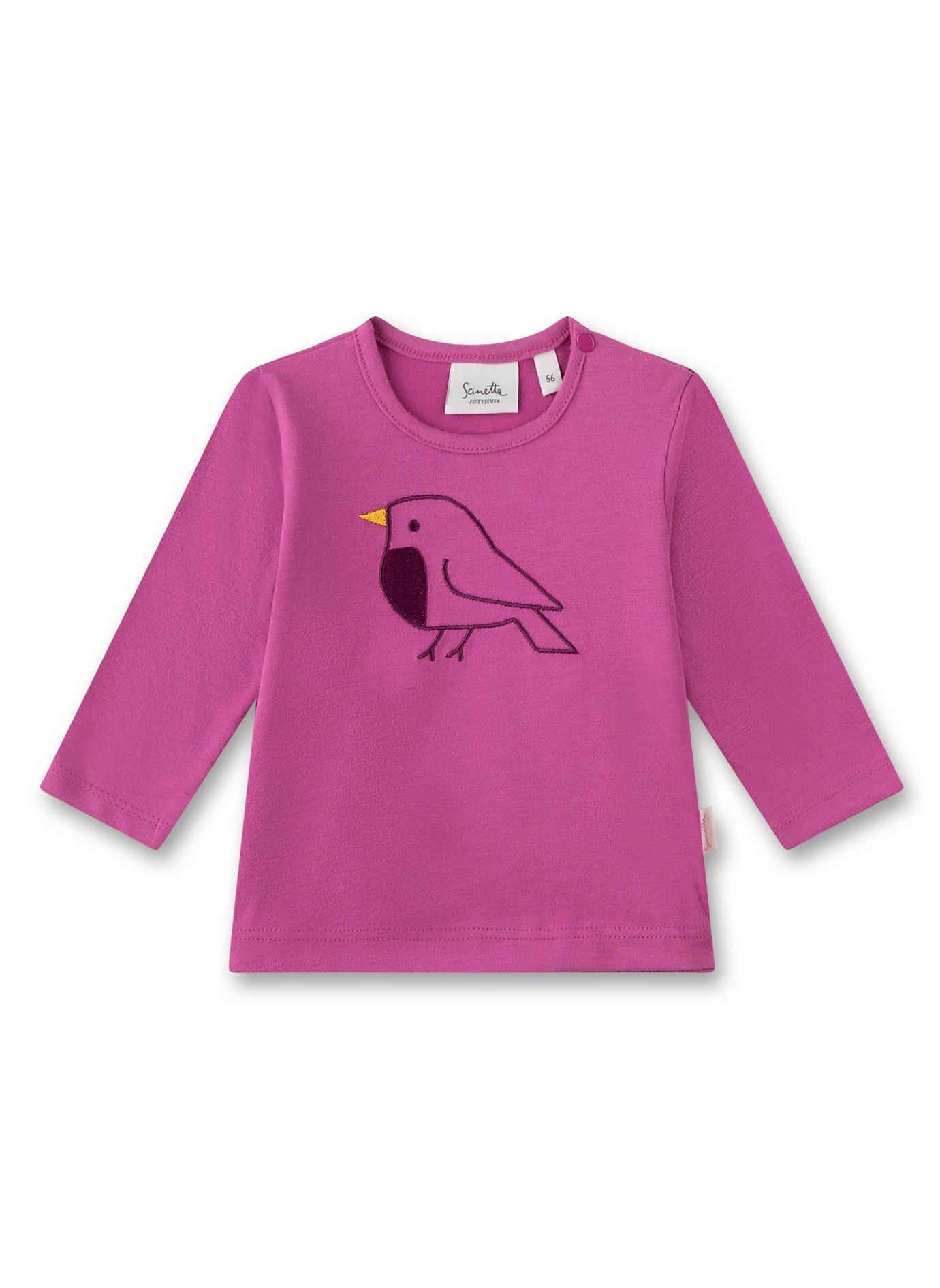 Sanetta Fiftyseven  Baby Mädchen Langarmshirt Vogel 