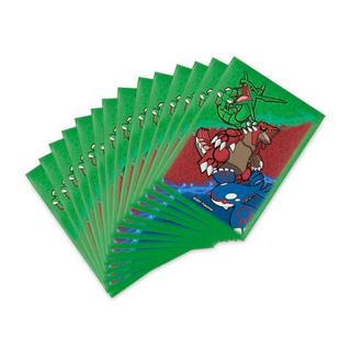 Pokémon  Pokemon Center Original Deck Sleeves Legends of Hoenn Rayquaza & Kyogre & Groudon 