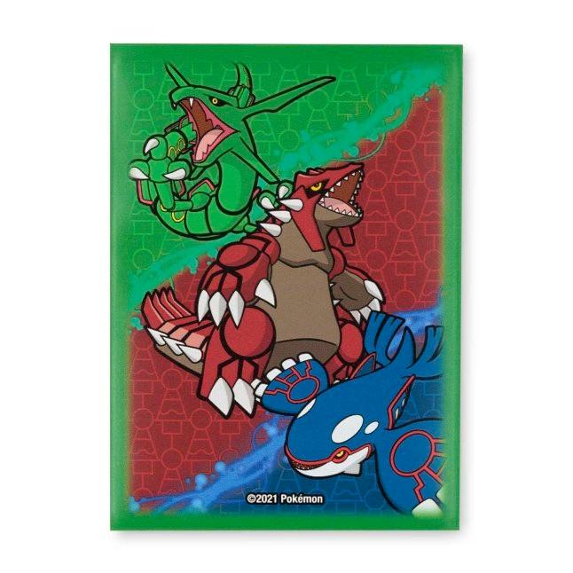 Pokémon  Pokemon Center Original Deck Sleeves Legends of Hoenn Rayquaza & Kyogre & Groudon 