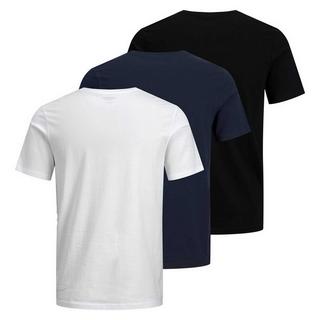 JACK & JONES  T-shirt  Confortable à porter-JJECORP LOGO TEE O-NECK 3PK 