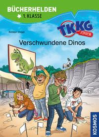 TKKG Junior, Bücherhelden 1. Klasse, Verschwundene Dinos Vogel, Kirsten; Julian, COMICON S.L.; Beroy + San (Illustrationen) Copertina rigida 