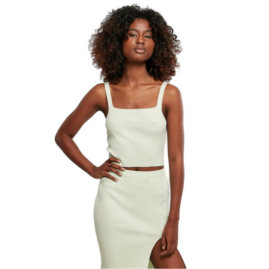 kurzes strick-top, damen