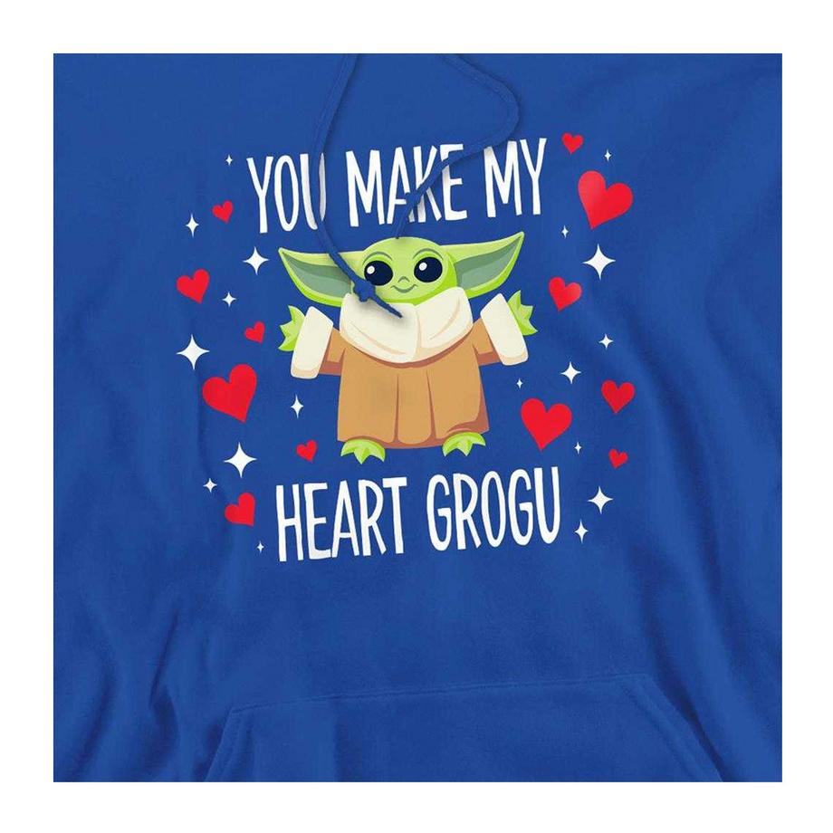 STAR WARS You Make My Heart Grogu Kapuzenpullover  