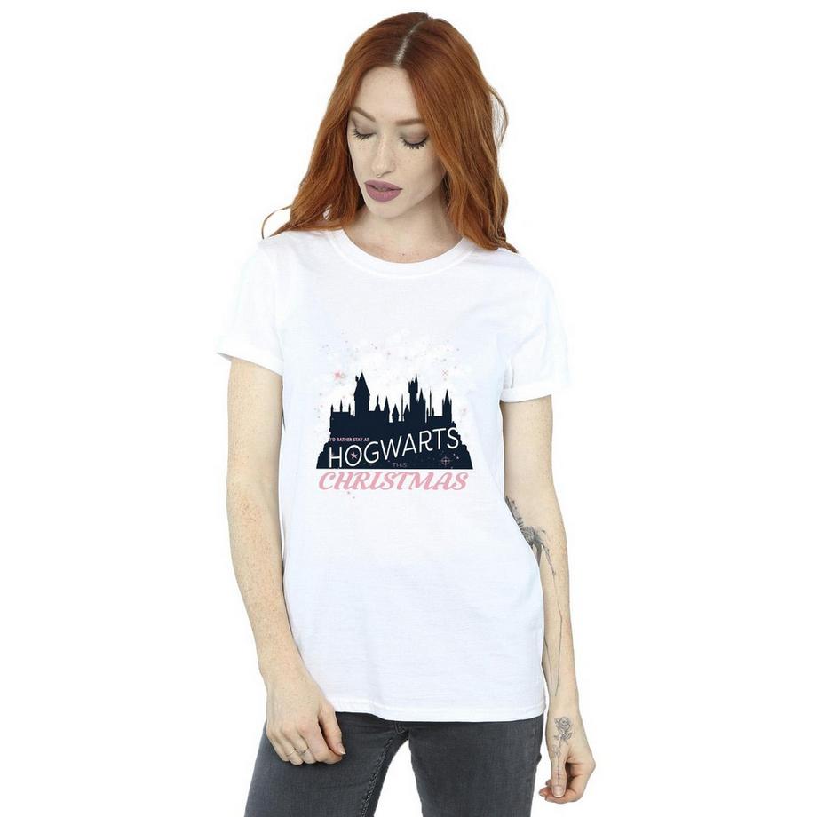 Harry Potter Hogwarts T-Shirt Noël  