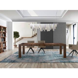 ANGEL CERDA Tavolo da pranzo allungabile rettangolare noce  