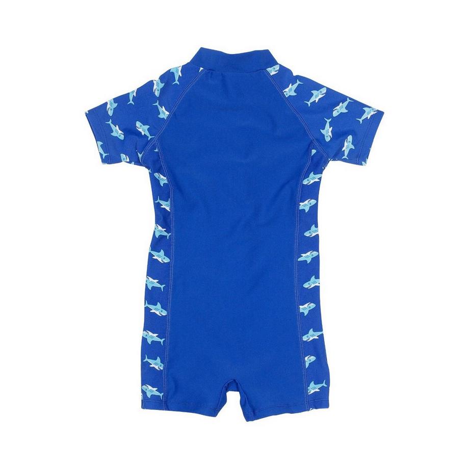 Playshoes  costume da bagno 1 pezzo per bambini con protezione uv shark 