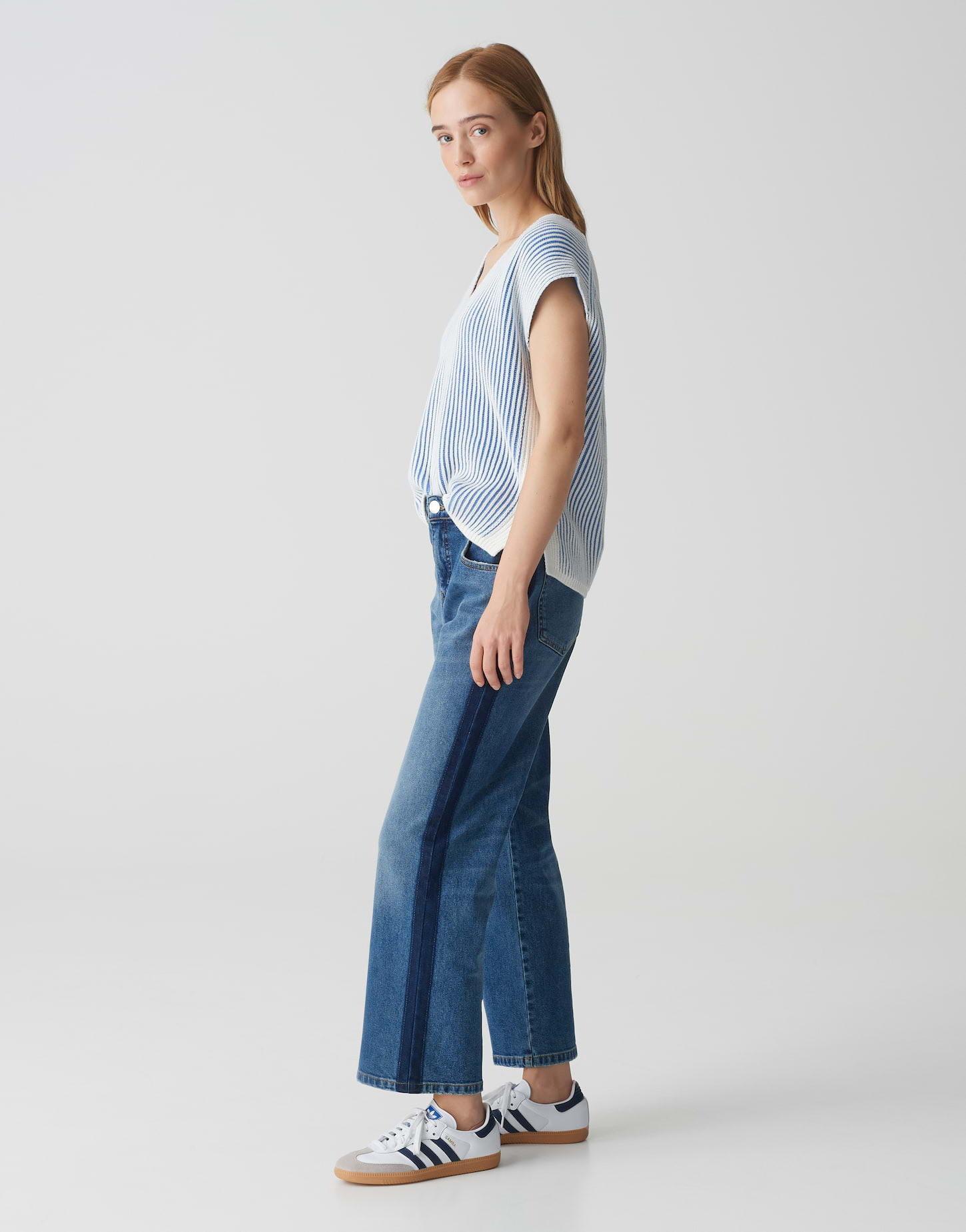 OPUS  Boyfriend Jeans Lani stripe 