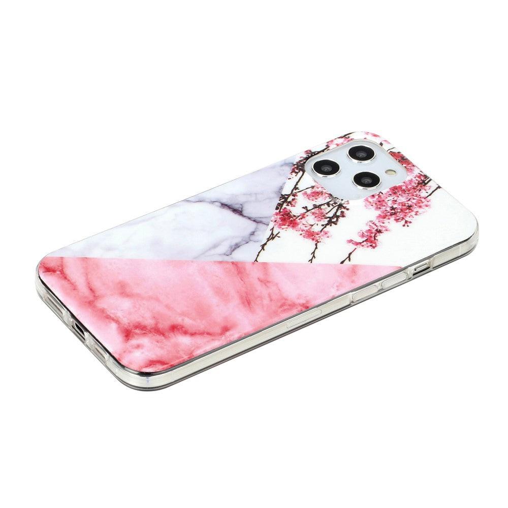 Cover-Discount  iPhone 12 / 12 Pro - Étui en caoutchouc souple Marble 