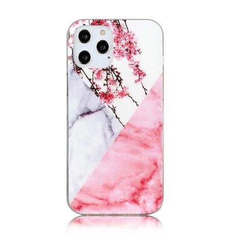 Cover-Discount  iPhone 12 / 12 Pro - Étui en caoutchouc souple Marble 