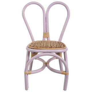 Beliani Kindersessel aus Rattan Boho DESIMI  