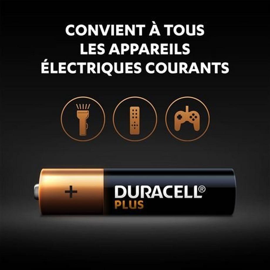 DURACELL  Duracell Plus-AAA K8 Batteria Ministilo (AAA) 8 pz. 