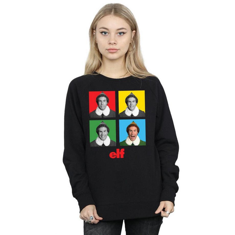 Elf Buddy Warhol Style Sweatshirt  