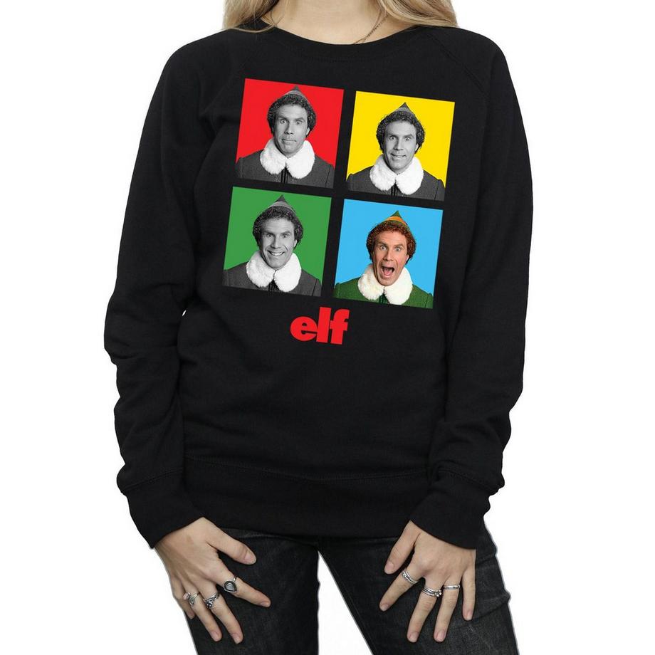 Elf Buddy Warhol Style Sweatshirt  