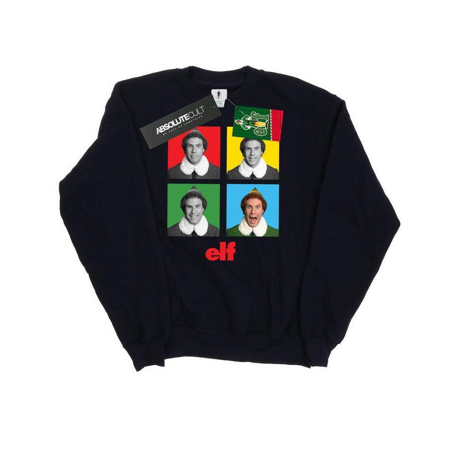 Elf Buddy Warhol Style Sweatshirt  