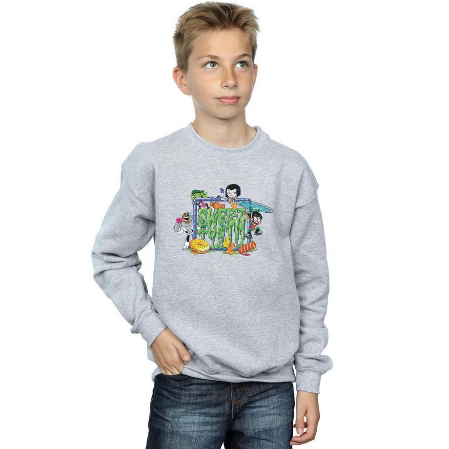 DC COMICS  Teen Titans Go Sweet Tooth Sweatshirt 
