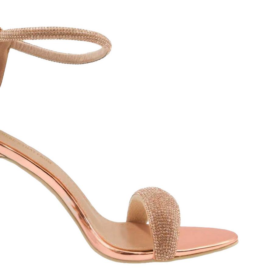 Where's That From Sandales Sabra avec strass  
