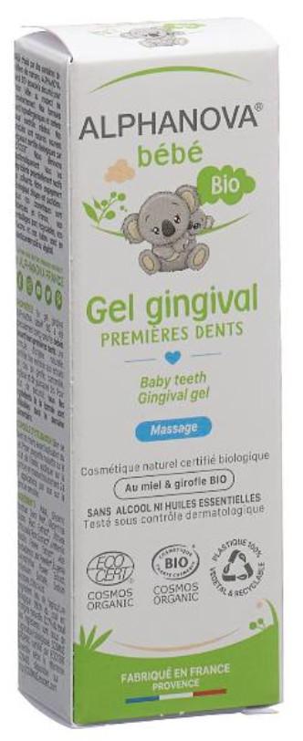 Alphanova  ALPHANOVA gel dentaire bébé premières dents bio (20ml) 