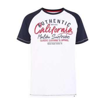 D555 Sparrow California Surf Riders TShirt  Raglanärmel