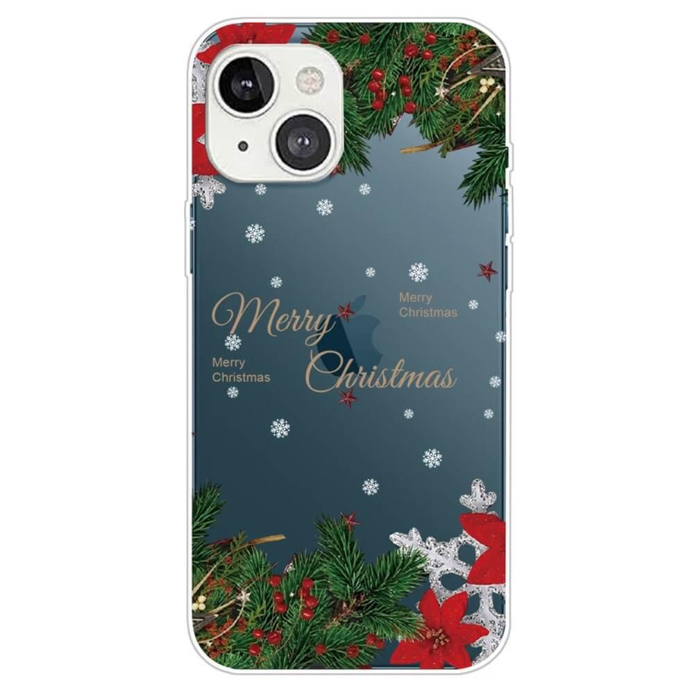 Cover-Discount  iPhone 14 Plus - Custodia in silicone Christmas 