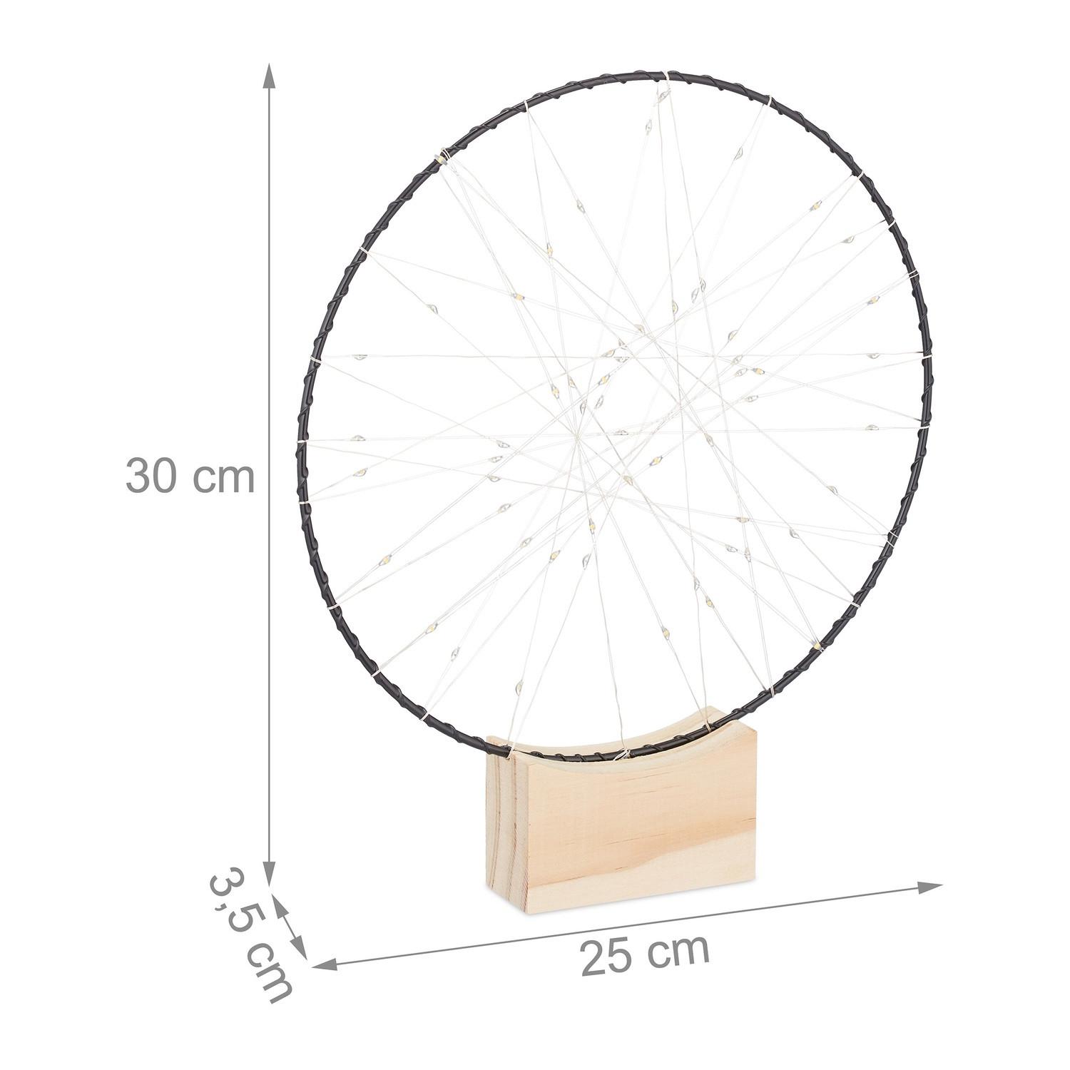 B2X Decorazione ad anello LED 25 cm  