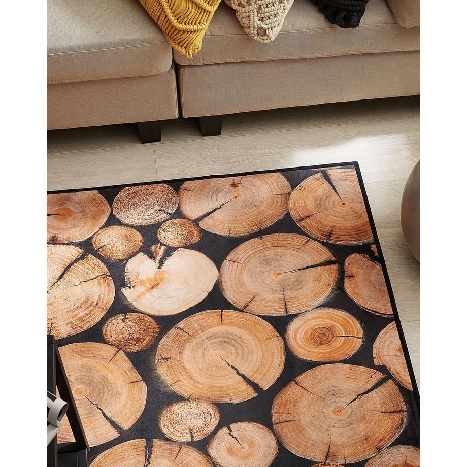 Beliani Teppich aus Polyester  KARDERE  