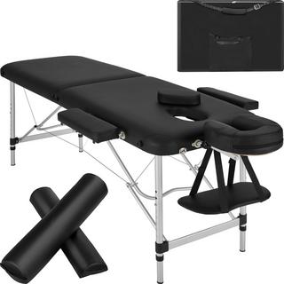 Tectake Table de massage 2 zones avec rouleaux de massage  