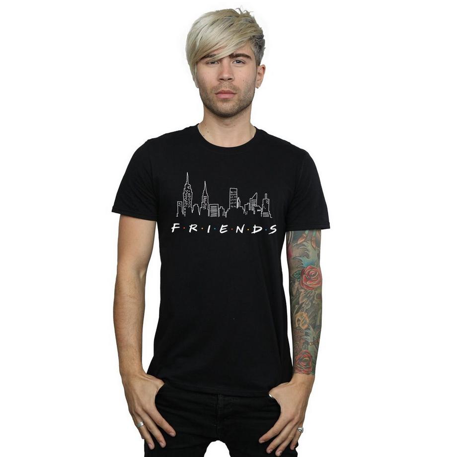 Friends Skyline T-Shirt Imprimé Graphique  