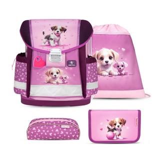 Belmil  CLASSY Schulrucksack-Set Little Puppies 