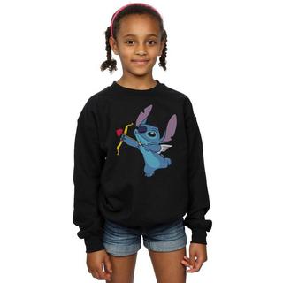Disney  Lilo And Stitch Stitch Cupid Valentines Sweatshirt 