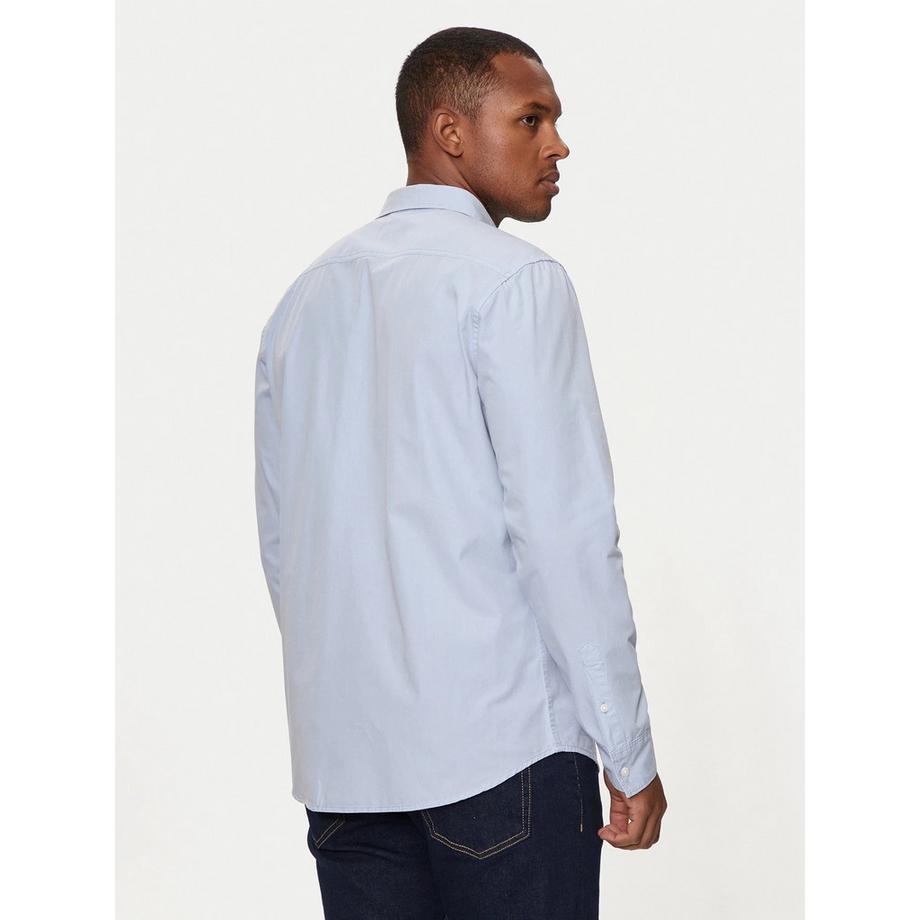 GUESS Chemise Manches Longues Slim avec Poche  