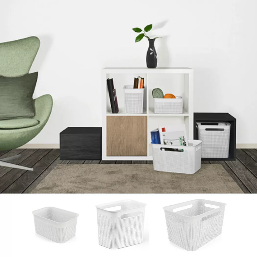 Rotho - BRISEN Aufbewahrungsbox WEISS –, One Size, Blanc