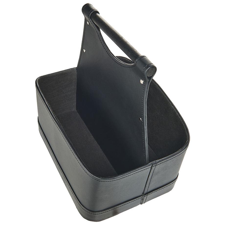 Beliani Korb, Büroaccessoires en Pelle sintetica Rustico URUK  