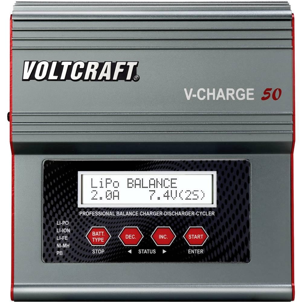 VOLTCRAFT  V-Charge 50 Caricabatterie multifunzione per modellismo 12 V, 230 V 7 A 