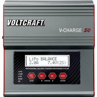 VOLTCRAFT  V-Charge 50 Caricabatterie multifunzione per modellismo 12 V, 230 V 7 A 